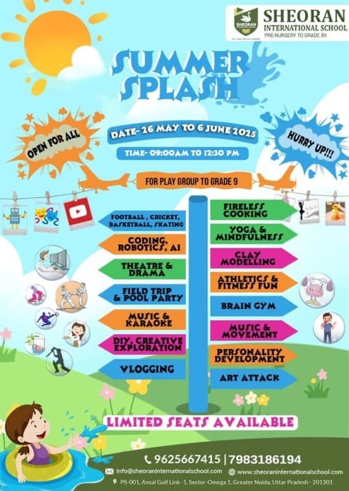 Sheoran International School-Summer Splash