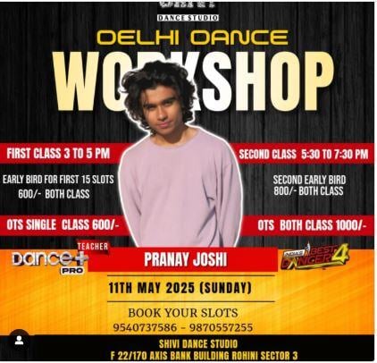 Shivi Dance Studio: Delhi Dance Workshop