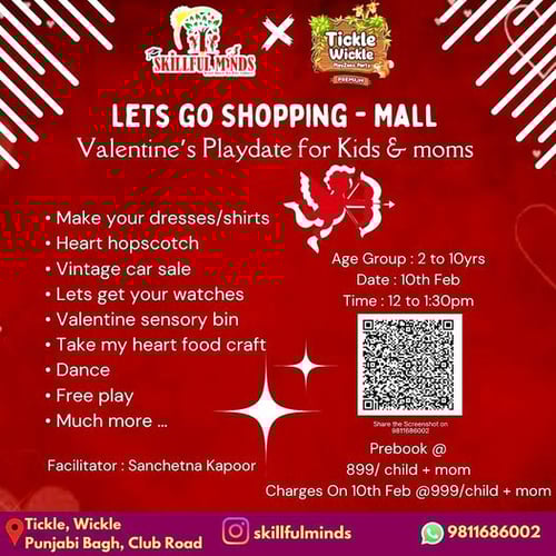 Skillful minds-Valentine's Playdate For Kids & moms