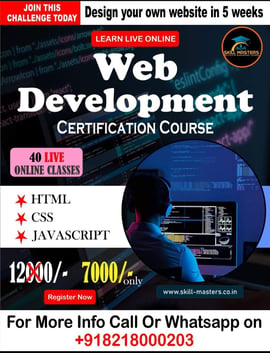 Skill Masters Institute of Professional Courses-Web Development certification course