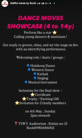 Skillful minds-Dance Moves Showcase