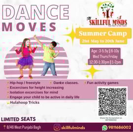 Skillful minds-Dance Moves Summer Camp