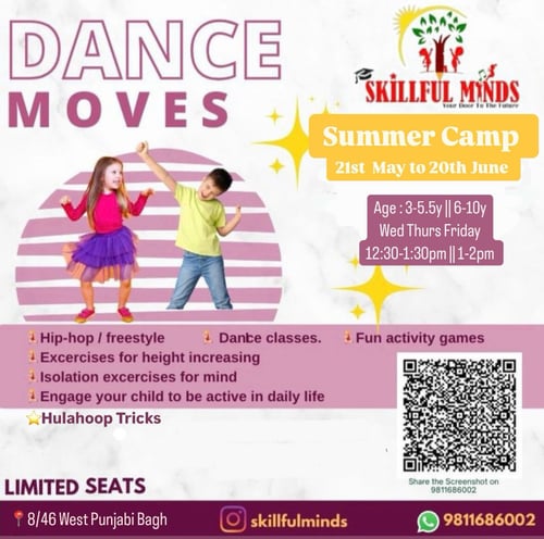 Skillful minds-Dance Moves Summer Camp