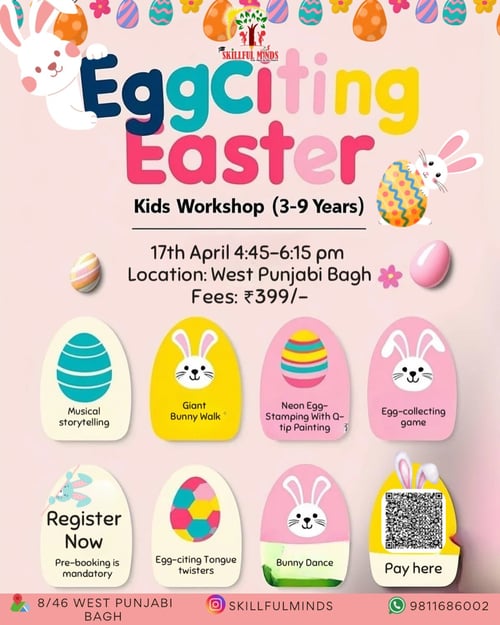 Skillful minds-Eggciting Easter Kids Workshop