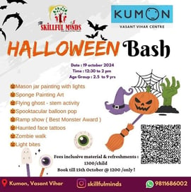 Skillful minds-Halloween Bash for kids