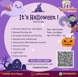 Skillful minds-Halloween Only for kids