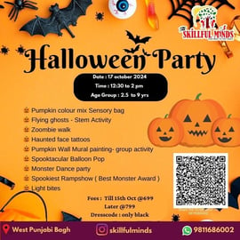 Skillful minds-Halloween Party for kids