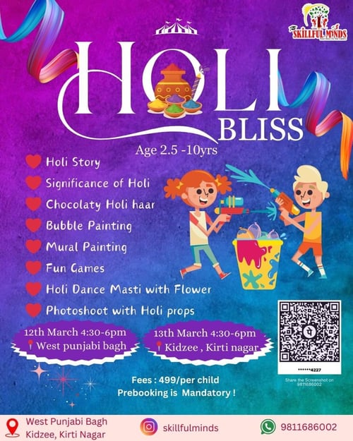 Skillful Minds-Holi Bliss