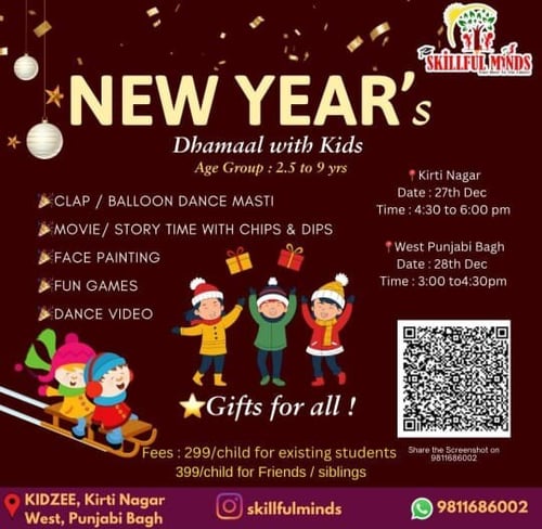 Skillful minds-New Years Dhammal with kids
