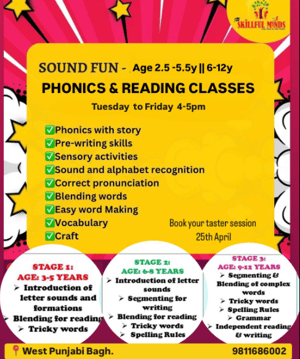 Skillful minds-Phonics & Reading Classes