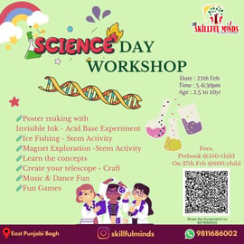 Skillful minds-Science Day Workshop