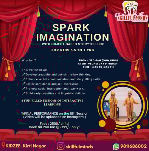 Skillful minds-Spark Imagination with Object Based Storytelling For Kids
