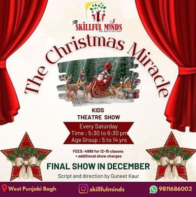 Skillful minds- The Christmas Miracle (Kids theatre show)