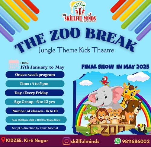 Skillful minds-The Zoo Break Kids Theatre Jungle Theme