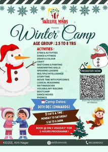 Skillful minds-Winter Camp kirti nagar