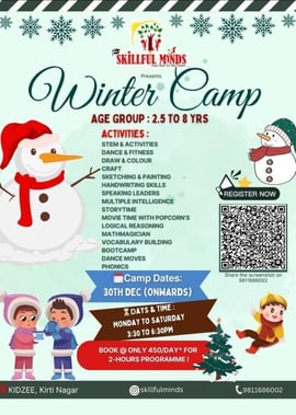 Skillful minds-Winter Camp kirti nagar