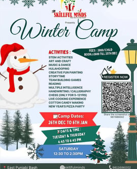 skillful minds-winter camp