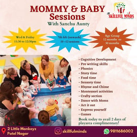 Skillful minds-Mommy & Baby Sessions with Sanchu Aunty