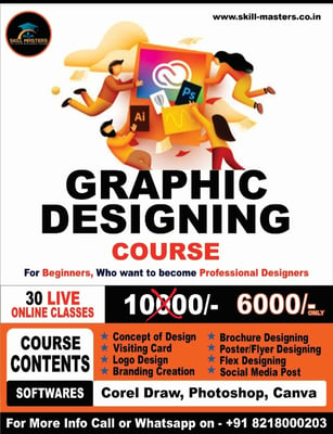 Skill Masters Institute of Professional Courses-Graphic Designing Course
