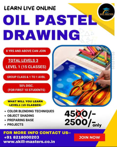 Skill Masters Institute of Professional Courses-Oil Pastel Drawing