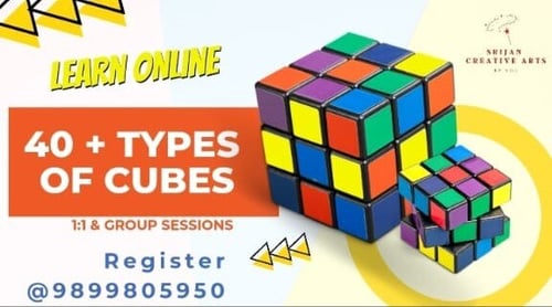 Srijan Creative Arts-Rubiks Cube Class