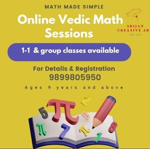 Srijan Creative Arts-Vedic Math Sessions