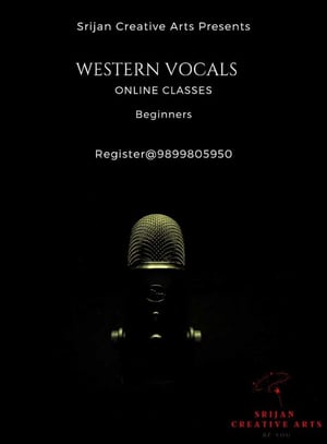 Srijan Creative Arts-Western Vocals Classes