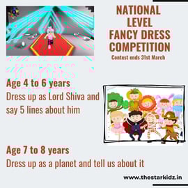 The Star Kidz: NATIONAL LEVEL FANCY DRESS COMPETITION(31st March)
