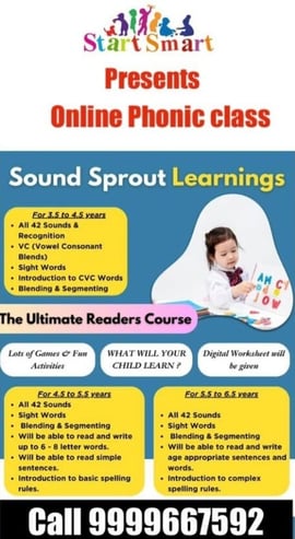 Start Smart-Phonic class for kids