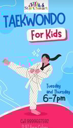 Start Smart-Taekwondo For Kids (Tuesday and Thursday)