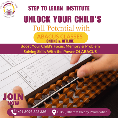 Step to Learn Institute-Abacus Classes