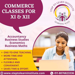 Step TO Learn Institute-Commerce Classes for 11th And 12th