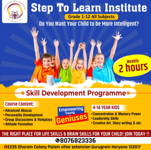 Step To Learn Institute-Skill Development Programme