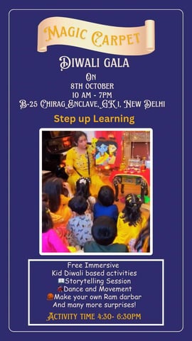 Stepup Learning Priya-Dusshera-Diwali based activities free for kids