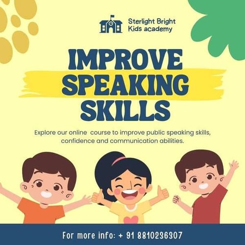 Sterlight Bright Kids Academy-Public Speaking Course