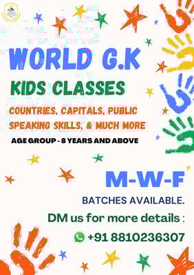 Sterlight Bright Kids Academy-World G.K Kids Classes