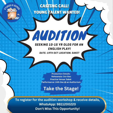 Storee ki Boree-Audition Workshop