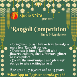 Studio SMAC-Raogoli Competition (Rules & Regulations) for kids