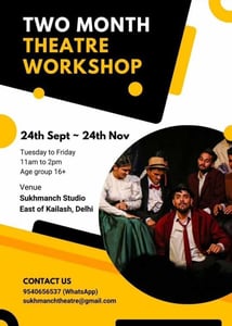 Sukhmanch Theatre-Two month theatre workshop