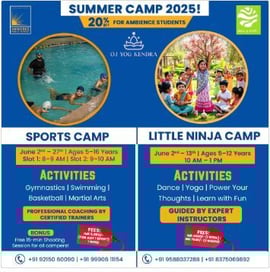 Ambience Public School: Summer Sports Camp 2025