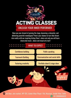 Symphony Music Academy-Acting Classes