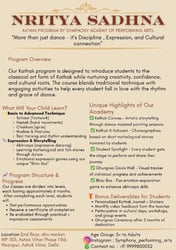 Symphony Music Academy-Nritya Sadhna Kathak Program