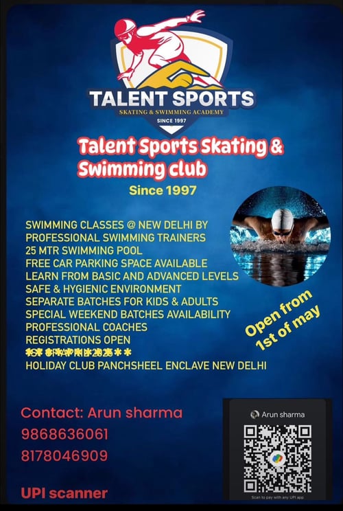 Talent Sports Skating Swimming Academy-Swimming Classes