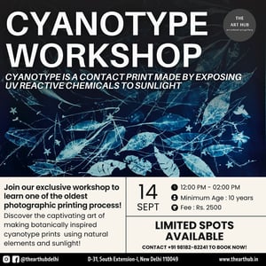 The Art Hub- Cyanotype workshop