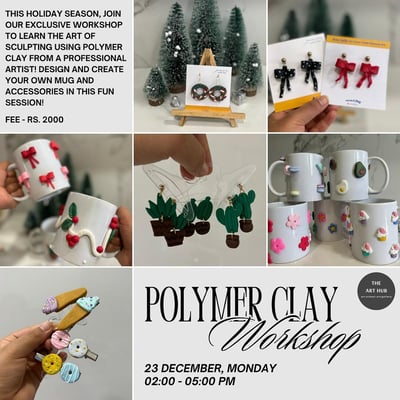 The Art Hub-Polymer Clay Workshop