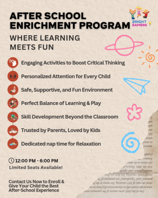 The Bright Bambini-After School Enrichment Program