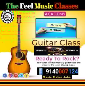 The Feel Music Classes-Guitar Classes