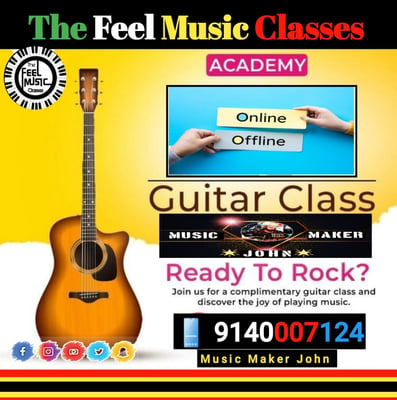 The Feel Music Classes-Guitar Classes