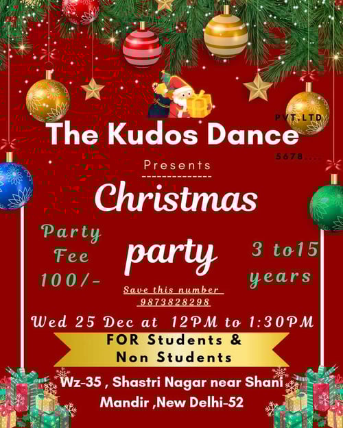 The Kudos Dance- Christmas Party