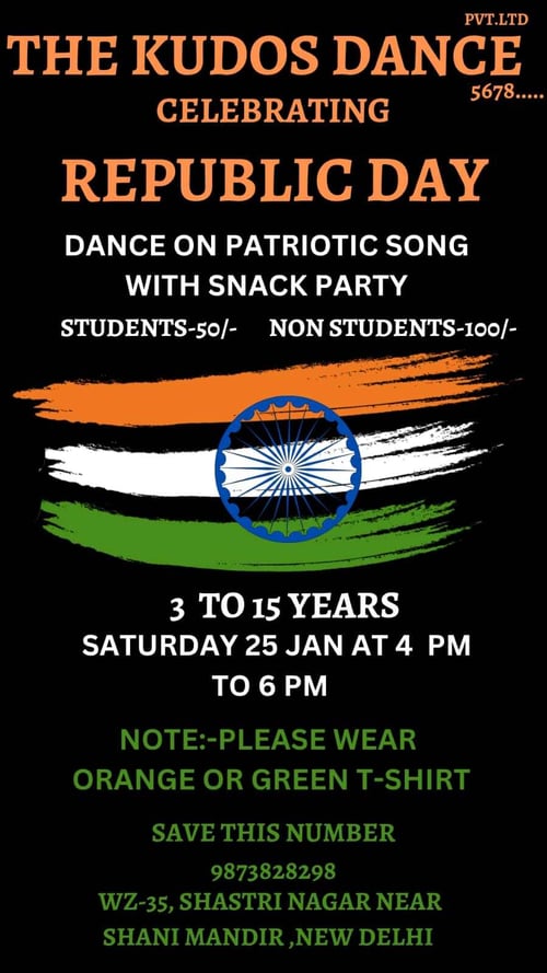 The Kudos Dance-Celebrating Republic Day 2025